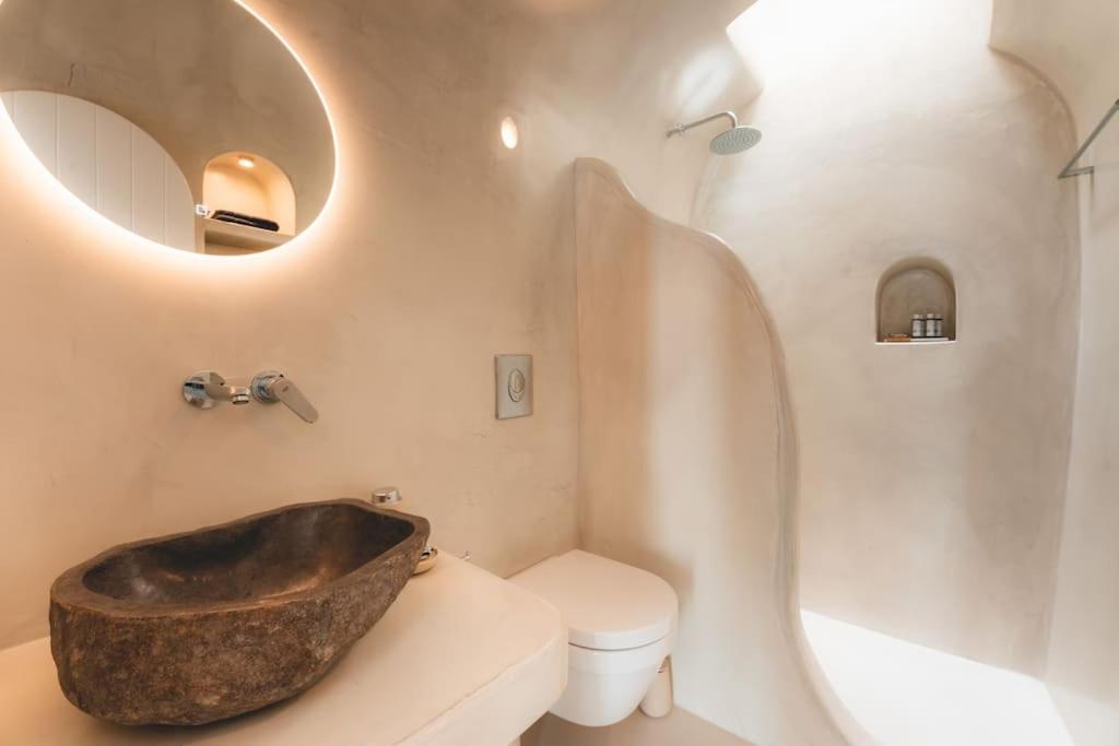 Akri Santorini With Heated Jacuzzi Villa Emporio  Екстериор снимка